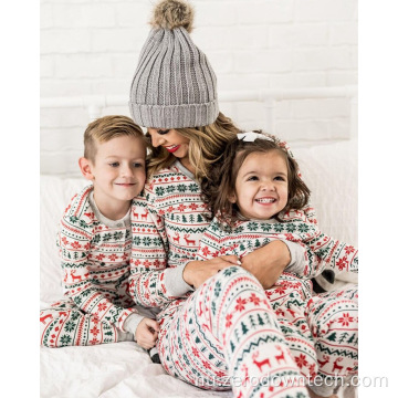olcsó hozzáillő családi karácsonyi pizsama